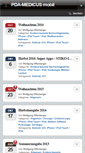 Mobile Screenshot of pda-medicus.de